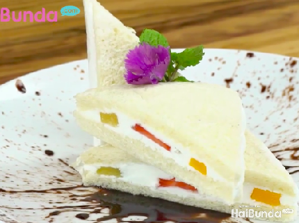Menu Sahur: Sandwich Buah, Mudah Dibuat dan Menyehatkan