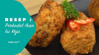 Resep Perkedel Ikan Isi Keju