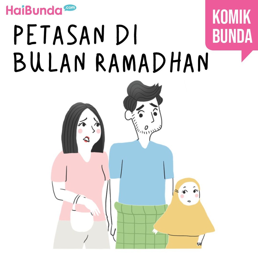 Di keluarga Bunda di komik ini, ada cerita tentang petasan yang biasa dinyalakan anak-anak. Apa cerita tentang petasan di lingkungan rumah Bunda?