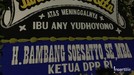Para tokoh Indonesia memberikan karangan bunga untuk Ani Yudhoyono&period; Berikut potretnya&period;