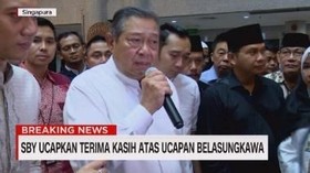 VIDEO: SBY Ucapkan Terimakasih Atas Ucapan Belasungkawa