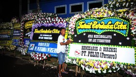 Keharuan Warnai Keberangkatan Jenazah Ani Yudhoyono ke Cikeas
