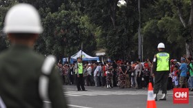 Jalur Rekayasa Lalin Kalibata selama Pemakaman BJ Habibie