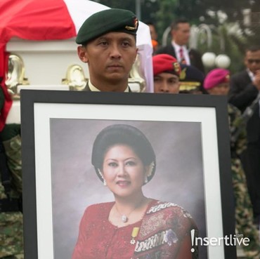10 Potret Prosesi Pemakaman Ani Yudhoyono