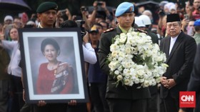 FOTO: Upacara Pemakaman Ani Yudhoyono