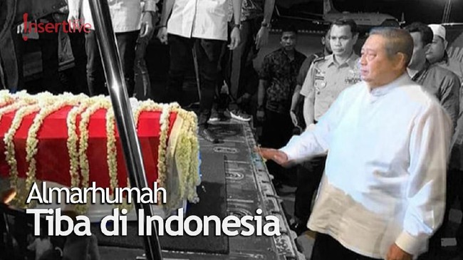 Tiba Di Halim, Jenazah Ani Yudhoyono Segera Dibawa Ke Cikeas
