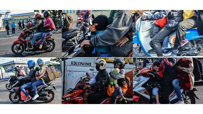 Hitung-hitungan Rugi Mudik Pakai Sepeda motor