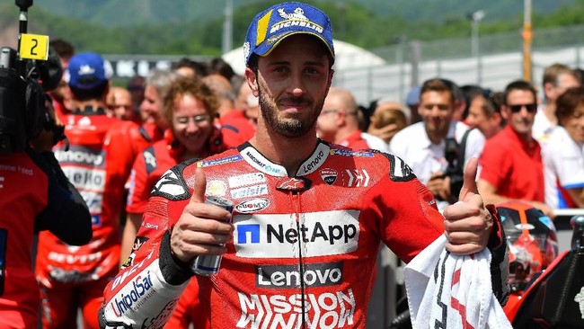 Pebalap Ducati Andrea Dovizioso menganggap keunggulan 37 poin yang dibukukan Marc Marquez di klasemen menjadi kabar buruk.