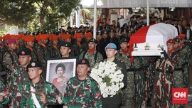 FOTO: Penyerahan Jenazah Ani Yudhoyono ke Negara