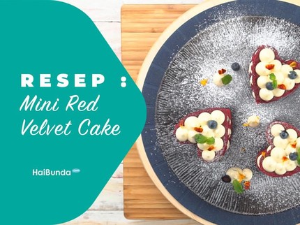 Resep Mini Red Velvet Cake