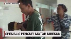 VIDEO: Spesialis Pencuri Motor Dibekuk