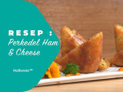 Resep Perkedel Ham and Cheese
