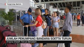 VIDEO: Jumlah Penumpang Bandara Soetta Turun