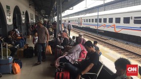 Tiap Hari 90 Orang Batalkan Tiket Kereta Mudik