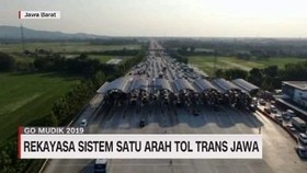 VIDEO: Rekayasa Sistem Satu Arah Tol Trans Jawa