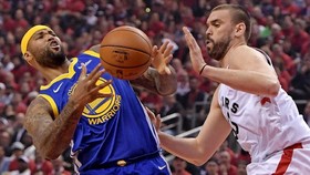 Warriors Kalahkan Raptors di Gim 2 Final NBA 2019