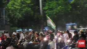 Aparat Patroli Besar Larangan Takbir Keliling di Jakarta