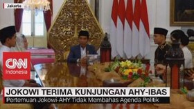 VIDEO: Jokowi Terima Kunjungan AHY-Ibas