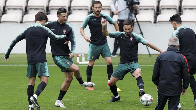 FOTO: Ronaldo Pimpin Portugal di UEFA Nations League