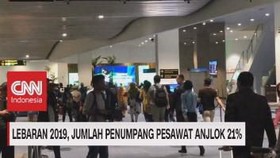VIDEO: Lebaran 2019, Jumlah Penumpang Pesawat Anjlok 21%
