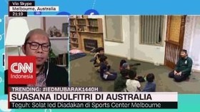 VIDEO: Suasana Idulfitri di Australia