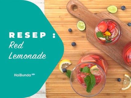 Resep Red Lemonade