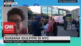 VIDEO: Suasana Idulfitri di NYC