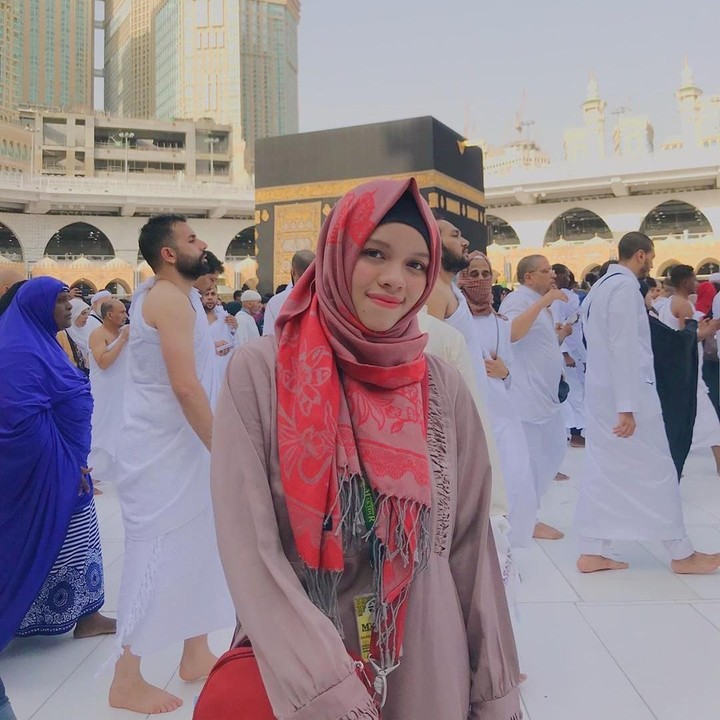 <p>Nah, kalau yang ini, Sajidah Mutamimah Halilintar, anak ketiga pasangan Gen Halilintar yang katanya masih enggak percaya bisa Lebaran di Mekkah, Bun. (Foto: Instagram @sajidahhalilintar)</p>