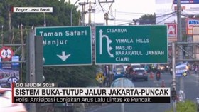 VIDEO: Sistem Buka-Tutup Jalur Jakarta-Puncak