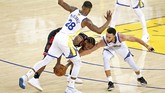 FOTO: Raptors Curi Gim 3 Final NBA 2019 Toronto Raptors mencuri kemenangan pada gim ketiga Final NBA 2019 yang berlangsung di markas Golden State Warriors.
