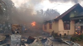 Polisi Kantongi Identitas Provokator Pembakaran Rumah Buton