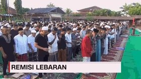 VIDEO: 341 Napi Dapat Remisi Lebaran, 19 Napi Bebas