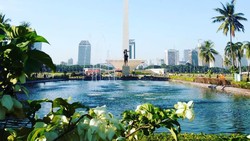 Libur Lebaran 2019, Pengunjung Monas Sudah Capai 9000 Orang