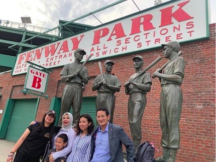 Keseruan Libur Lebaran Ala Keluarga Sandiaga Uno di AS