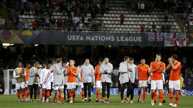 FOTO: Drama 3 Blunder dan VAR di Belanda vs Inggris