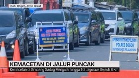 VIDEO: Kemacetan di Jalur Puncak