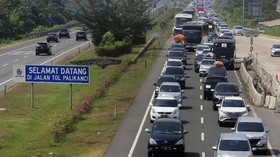 Jalur Palembang-Banyuasin Rawan Macet Jelang Libur Natal
