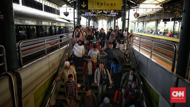 FOTO: Arus Balik Lebaran 2019 Mulai Padat