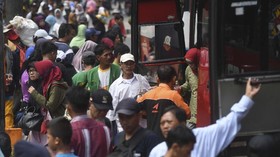 Arus Balik di Kampung Rambutan Melebihi Keberangkatan