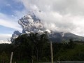 BMKG Perkirakan Abu Vulkanik Erupsi Sinabung Sampai ke Aceh