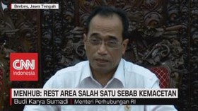 VIDEO: Menhub: Rest Area Salah Satu Sebab Kemacetan