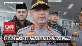 VIDEO: Kemacetan Terjadi di Selatan Imbas Tol Trans Jawa