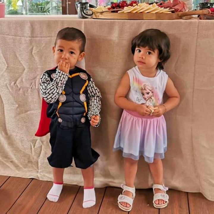 <p>Anak kedua Cristiano Ronaldo, si kembar Eva dan Mateo baru saja berulang tahun ke-2. Tepatnya pada 8 Juni lalu. (Foto: Instagram @georginagio)</p>