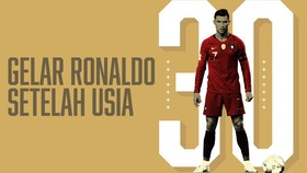 INFOGRAFIS: Daftar Gelar Ronaldo Setelah Usia 30