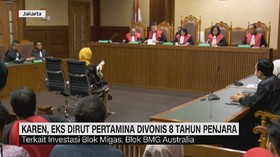 VIDEO: Mantan Dirut Pertamina Divonis 8 Tahun Penjara