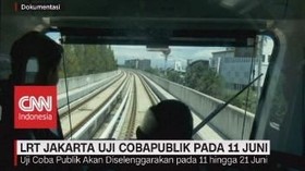 VIDEO: LRT Jakarta Uji Coba Publik Pada 11 Juni