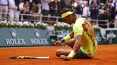 FOTO: Selusin Gelar Nadal di Prancis Terbuka Rafael Nadal berhasil meraih gelar Prancis Terbuka ke-12 sepanjang kariernya. Berikut foto-foto terbaik kehebatan Nadal.