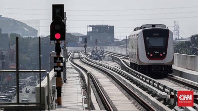 LRT Jakarta Sterilisasi Kereta Pakai Sinar Ultraviolet