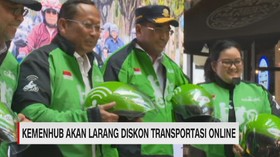 VIDEO: Kemenhub Akan Larang Diskon Transportasi Online