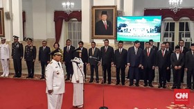 Jokowi Lantik Arinal Djunaidi Jadi Gubernur Lampung
